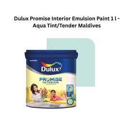 Dulux Promise Interior Emulsion Paint 1L - Aqua Tint/Tender Maldives