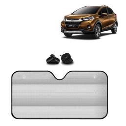 KINGSWAY® Car Window Foil Curtain Sticky Sun Shade Compatible with Kia Sonet