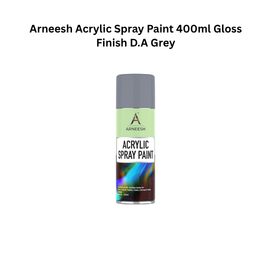 Arneesh Acrylic Spray Paint 400ml - D.A Grey
