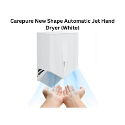 ‎Carepure New Shape Automatic Jet Hand Dryer (White)