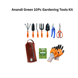 Anandi Green 10Pc Gardening Tools Kit