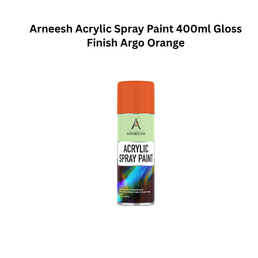 Arneesh Acrylic Spray Paint 400ml - Argo Orange