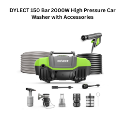 Dylect 150 Bar 2000W High Pressure Car Washer with Accessories