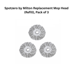 Spotzero by Milton Replacement Mop Head (Refill), Pack of 3
