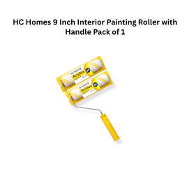 HC Homes 9 Inch Interior Painting Roller with Handle Pack of 1