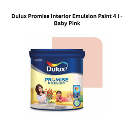 Dulux Promise Interior Emulsion Paint 4 l - Baby Pink
