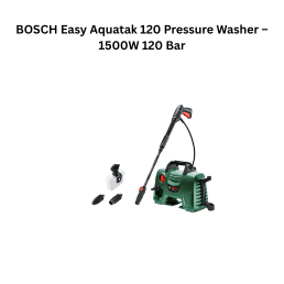 BOSCH Easy Aquatak 120 Pressure Washer – 1500W 120 Bar