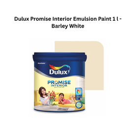 Dulux Promise Interior Emulsion Paint 1L - Barley White