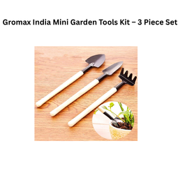 Gromax India Mini Garden Tools Kit – 3 Piece Set