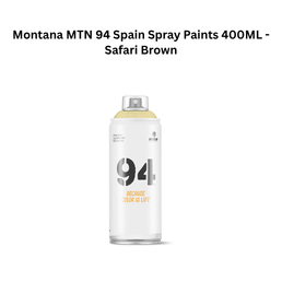 Montana MTN 94 Spain Spray Paints 400ML - Safari Brown