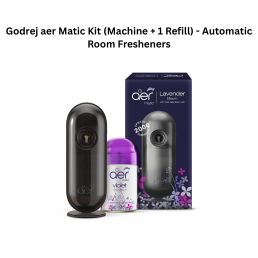 Godrej aer Matic Kit (Machine + 1 Refill) - Automatic Room Fresheners
