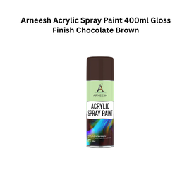 Arneesh Acrylic Spray Paint 400ml - Chocolate Brown