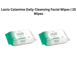 Lacto Calamine Daily Cleansing Facial Wipes | 25 Wipes