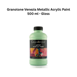 Granotone Venezia Metallic Acrylic Paint 500 ml - Gloss