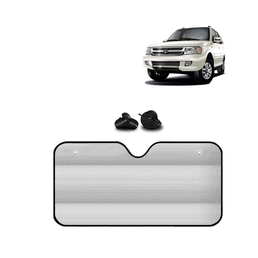 KINGSWAY® Car Window Foil Curtain Sticky Sun Shade Compatible with Hyundai Accent