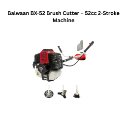 Balwaan BX-52 Brush Cutter – 52cc 2-Stroke Machine
