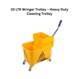 20 LTR Wringer Trolley – Heavy Duty Cleaning Trolley