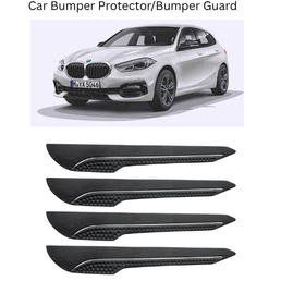 AOSIS-Car Bumper Protector/Bumper Guard for bmw with Single Chrome Stripe (4-Pcs)