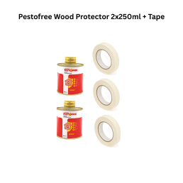 Pestofree Wood Protector 2x250ml + Tape