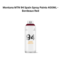 Montana MTN 94 Spain Spray Paints 400ML - Bordeaux Red