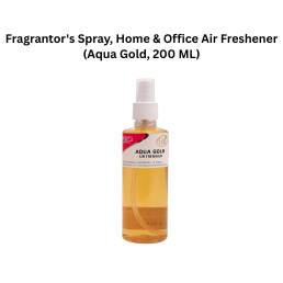 Fragrantor's Spray, Home & Office Air Freshener (Aqua Gold, 200 ML)