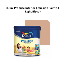 Dulux Promise Interior Emulsion Paint 1 l - Light Biscuit