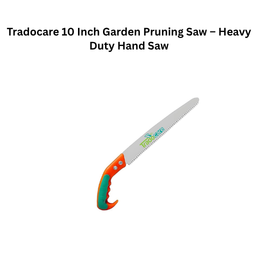Tradocare 10 Inch Garden Pruning Saw – Heavy Duty Hand Saw