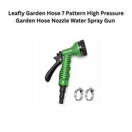 Leafly Garden Hose 7 Pattern High Pressure Garden Hose Nozzle Water Spray Gun