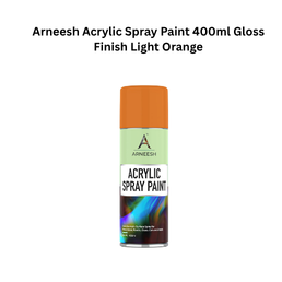 Arneesh Acrylic Spray Paint 400ml - Light Orange