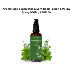 Aromafume Eucalyptus & Mint Room, Linen & Pillow Spray 100Ml/3.38Fl Oz