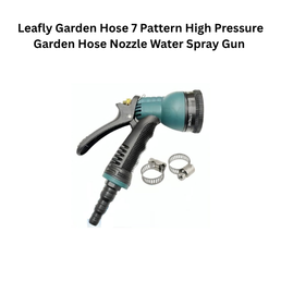 Leafly Garden Hose 7 Pattern High Pressure Garden Hose Nozzle Water Spray Gun