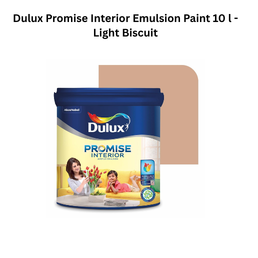 Dulux Promise Interior Emulsion Paint 10 l - Light Biscuit
