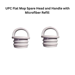 UPC Flat Mop Spare Head and Handle with Microfiber Refill