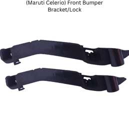AutoBizarre Car Front Bumper Lip Splitter Fins Carbon Fiber Rubber Rear Diffuser- Set of 4 Pcs Bumper Knife