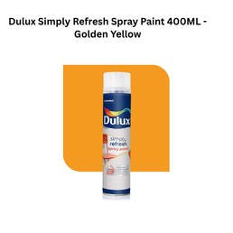 Dulux Simply Refresh Spray Paint 400ML - Golden Yellow