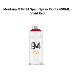 Montana MTN 94 Spain Spray Paints 400ML - Vivid Red