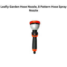 Leafly Garden Hose Nozzle, 8 Pattern Hose Spray Nozzle