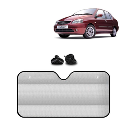 KINGSWAY® Car Window Foil Curtain Sticky Sun Shade Compatible with Honda City, (Year 2003-2008)