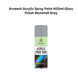 Arneesh Acrylic Spray Paint 400ml - Munshell Grey