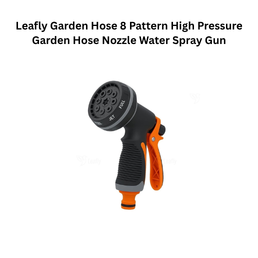 Leafly Garden Hose 8 Pattern High Pressure Garden Hose Nozzle Water Spray Gun