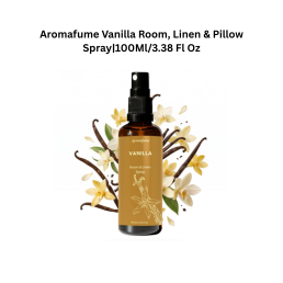 Aromafume Vanilla Room, Linen & Pillow Spray|100Ml/3.38 Fl Oz