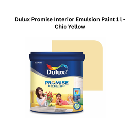 Dulux Promise Interior Emulsion Paint 1L - Chic Yellow