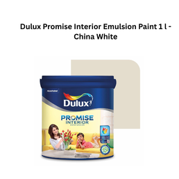 Dulux Promise Interior Emulsion Paint 1L - China White