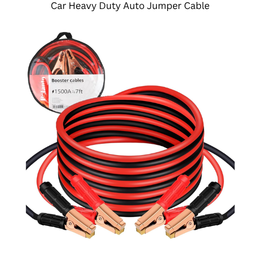 Belanto Car Heavy Duty Auto Jumper Cable, Battery Booster Wire Alligator with Clamps, Emergency Use 7ft, 1000 AMP Car Battery Charging/Booster Cable