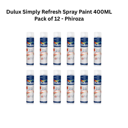 Dulux Simply Refresh Spray Paint 400ML Pack of 12 - Phiroza