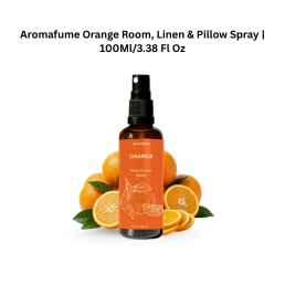 Aromafume Orange Room, Linen & Pillow Spray | 100Ml/3.38 Fl Oz