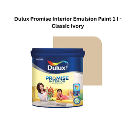 Dulux Promise Interior Emulsion Paint 1L - Classic Ivory