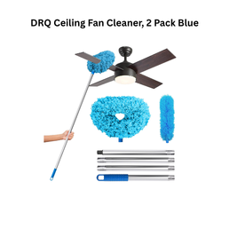 DRQ Ceiling Fan Cleaner, 2 Pack Blue