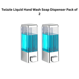 Twizzle Liquid Hand Wash Soap Dispenser Pack of 2