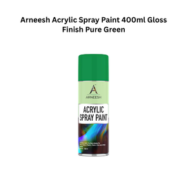 Arneesh Acrylic Spray Paint 400ml - Pure Green